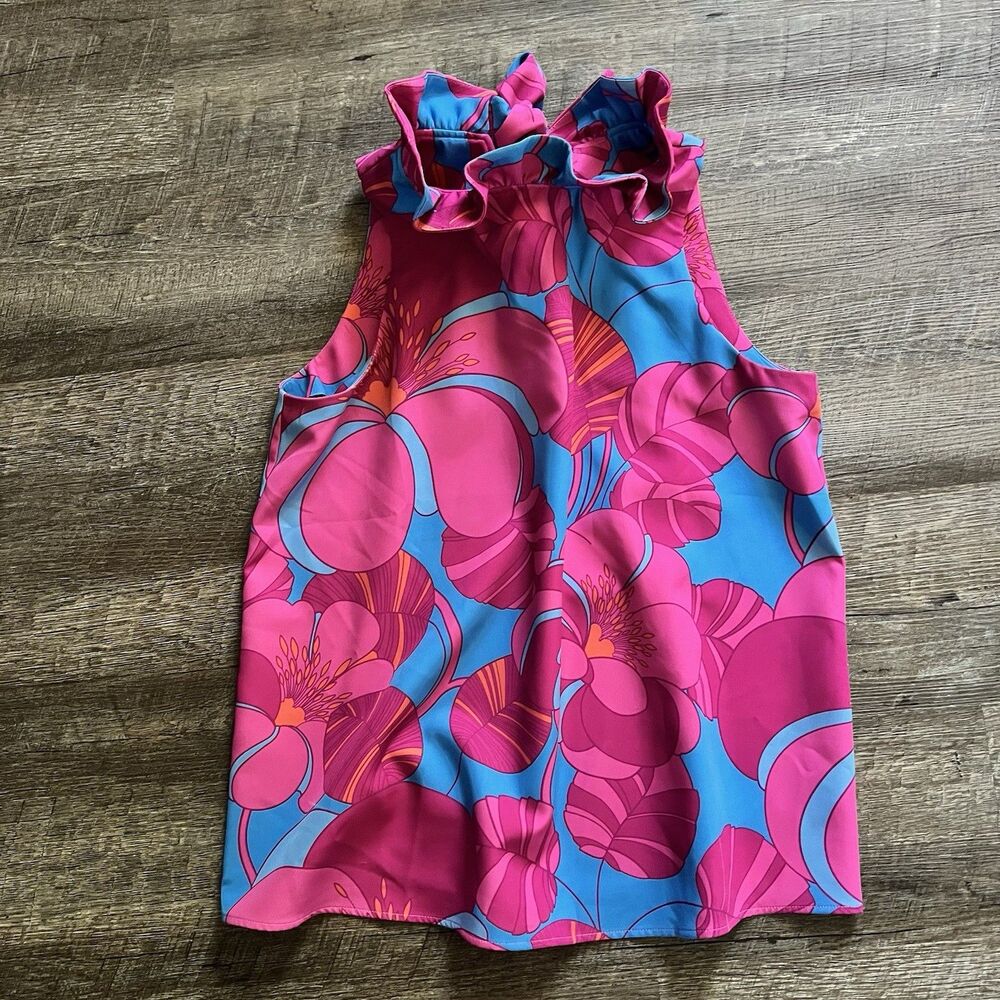 Tuckernuck x Cameran Eubanks Wimberly Wild Azalea Mason Blouse - Picture 2 of 8